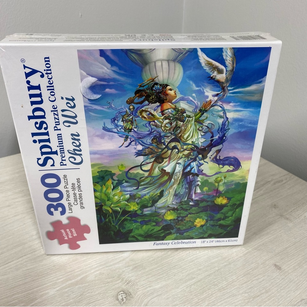 Spilsbury Chen Wei Fantasy Celebration 300 Piece Puzzle 18x24 New Sealed